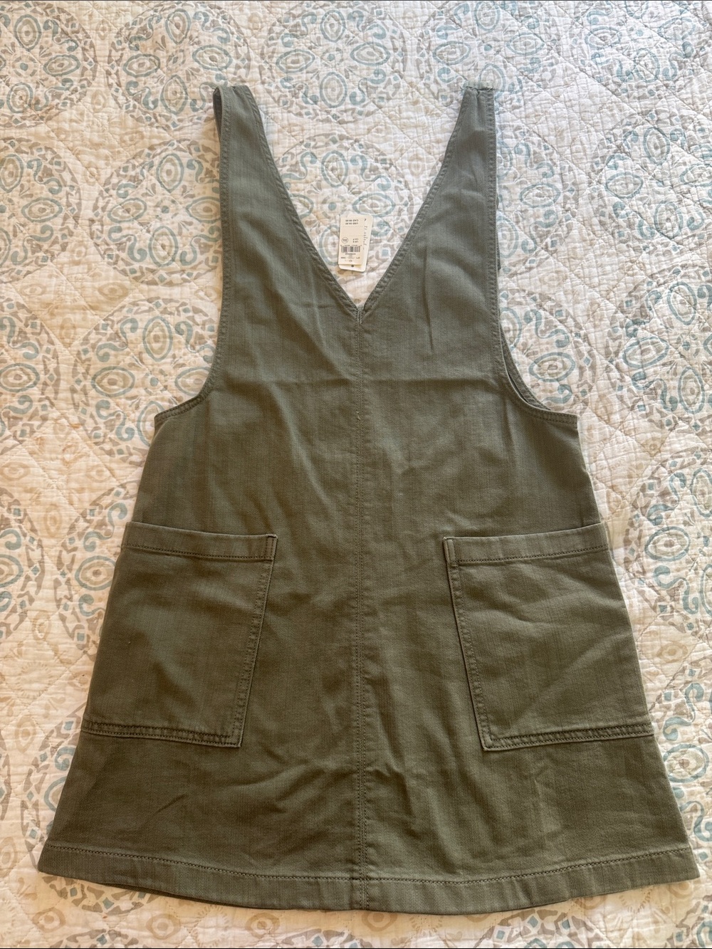 NWT Aerie Olive Green Jumper Dress